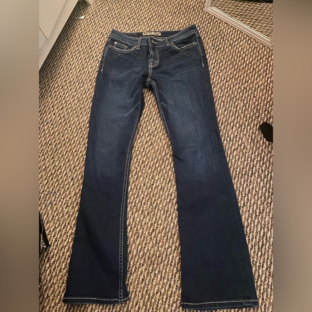BKE blue jeans .